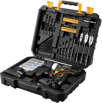 Дрель-шуруповерт Deko GCD12DU3 Set5 аккум. патрон:быстрозажимной (кейс в комплекте) (063-4148) от магазина РЭССИ