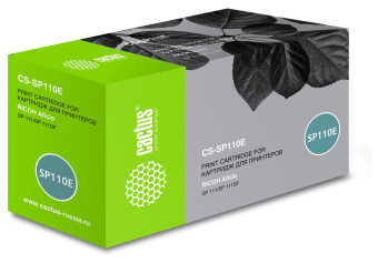 Картридж лазерный Cactus CS-SP110E 407442 черный (2000стр.) для Ricoh Aficio SP 111/SP 111SF от магазина РЭССИ
