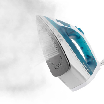 Утюг Maxwell MW-3056 1800Вт белый/синий от магазина РЭССИ