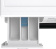 Стиральная машина Gorenje W1NGPI72SBS/C загр.фронтальная макс.:7кг белый инвертер от магазина РЭССИ
