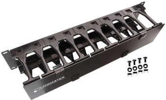 Кабельный органайзер Lanmaster LAN-ORG-PF/S-1U пальцы 1U шир.:19" глуб.:106мм от магазина РЭССИ