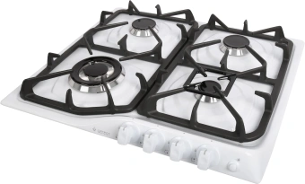Газовая варочная поверхность Gefest СН 1210-02 К4 белый от магазина РЭССИ