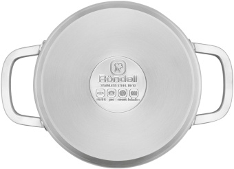 Кастрюля Rondell Modern RDS-1746 2л. d=18см (с крышкой) стальной от магазина РЭССИ