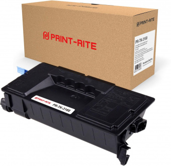 Картридж лазерный Print-Rite TFKAB3BPRJ PR-TK-3160 TK-3160 черный (12500стр.) для Kyocera Ecosys P3045dn/P3050dn/P3055dn/P3060dn от магазина РЭССИ