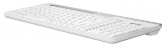 Клавиатура A4Tech Fstyler FBK25 белый/серый USB беспроводная BT/Radio slim Multimedia от магазина РЭССИ