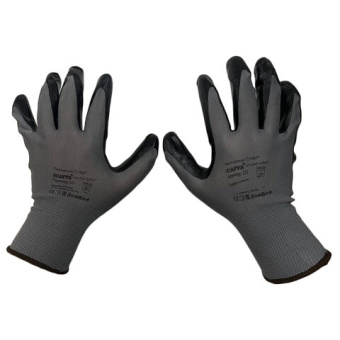 Защитные перчатки Scaffa Старт NY1350-G/BLK от механических воздействий размер 10 00-01018560 от магазина РЭССИ
