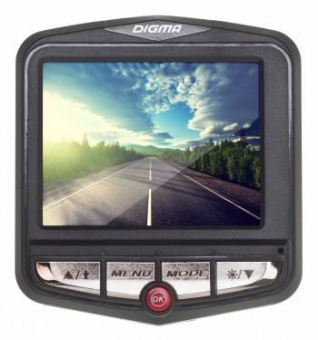 Видеорегистратор Digma FreeDrive OJO черный 0.3Mpix 480x640 480p 70гр. GPDV6624 от магазина РЭССИ