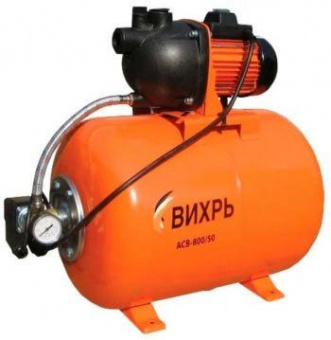 Насосная станция напорный Вихрь АСВ- 800/50 800Вт 3600л/час (68/1/3) от магазина РЭССИ