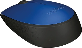 Мышь Logitech M171 синий/черный оптическая (1000dpi) беспроводная USB для ноутбука (2but) от магазина РЭССИ