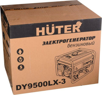 Генератор Huter DY9500LX-3 8кВт от магазина РЭССИ