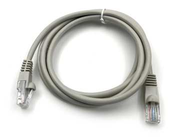Патч-корд KingPrice KP-PC-c5e-1.5m-g 1Гбит/с UTP 4 пары cat.5E solid CCA molded 1.5м серый RJ-45 (m)-RJ-45 (m) от магазина РЭССИ