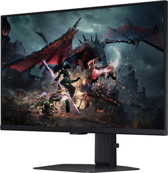 Монитор Samsung 27" Odyssey G5 S27DG500EIXCI черный IPS LED 16:9 HDMI полуматовая HAS Piv 1000:1 350cd 178гр/178гр 2560x1440 180Hz FreeSync DP QHD 6.4кг от магазина РЭССИ