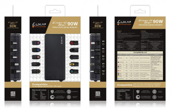 Адаптер Thermaltake LUXA2 EnerG Bar 90W автоматический 90W 17.6V-21V 10-connectors 4.6A от бытовой электросети от магазина РЭССИ