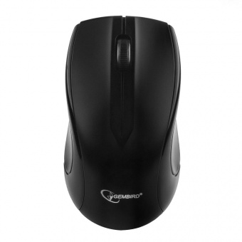 Мышь беспроводная Gembird MUSW-320 2.4ГГц черный 2 кнопоки+колесо-кнопка 1000 DPI батарейки в комплекте от магазина РЭССИ
