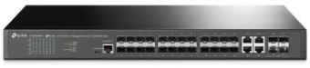 Коммутатор TP-Link SG3428XF (L2+) 4xКомбо(1000BASE-T/SFP) 20SFP 4SFP+ управляемый от магазина РЭССИ