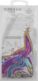 Чехол (клип-кейс) Gresso для Samsung Galaxy A02 Air прозрачный/разноцветный (GR17AAAE9183) от магазина РЭССИ