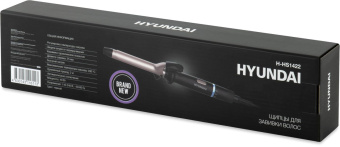 Щипцы Hyundai H-HS1422 40Вт макс.темп.:200С покрытие:керамико-турмалиновое черный от магазина РЭССИ