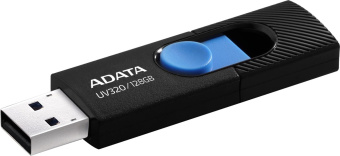 Флеш Диск A-Data 128Gb UV320 AUV320-128G-RBKBL USB3.2 черный от магазина РЭССИ