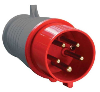 Вилка эл. каб. 16А 3P+PE+N 380В IP44 ССИ-015 PSR02-016-5 от магазина РЭССИ