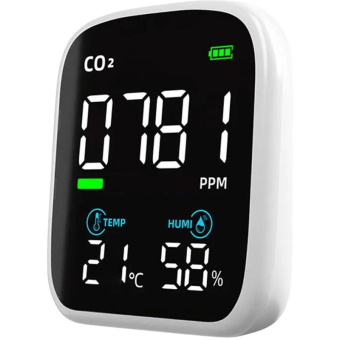 Измеритель концентрации углекислого газа СО2 МЕГЕОН 08050 с функцией термогигрометра к0000036992 от магазина РЭССИ