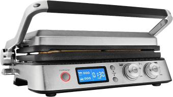 Электрогриль Delonghi CGH1030D 2000Вт серебристый/черный от магазина РЭССИ