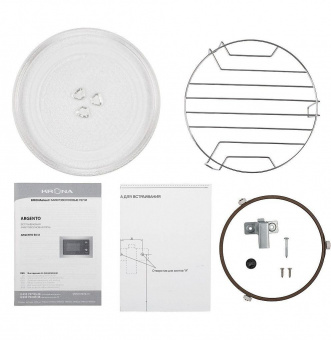 Микроволновая печь Krona Argento 60 IX 20л. 800Вт нержавеющая сталь/черный (встраиваемая) от магазина РЭССИ