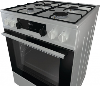 Плита Комбинированная Gorenje KS635X нержавеющая сталь/черный (без крышки) реш.сталь от магазина РЭССИ