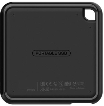 Накопитель SSD Silicon Power USB-C 480Gb SP480GBPSDPC60CK PC60 1.8" черный от магазина РЭССИ