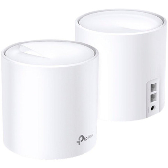 Бесшовный Mesh роутер TP-Link Deco X20 (2-PACK) (DECO X20(2-PACK)) AX1800 10/100/1000BASE-TX белый (упак.:2шт) от магазина РЭССИ