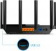 Роутер беспроводной TP-Link Archer AX73 AX5400 10/100/1000BASE-TX черный от магазина РЭССИ