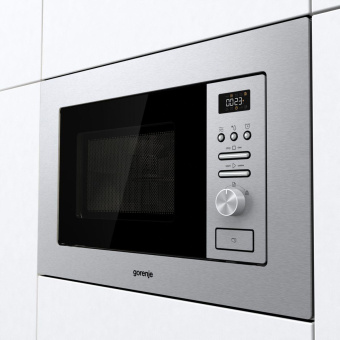 Микроволновая печь Gorenje BM201AG1X 20л. 800Вт нержавеющая сталь (встраиваемая) от магазина РЭССИ