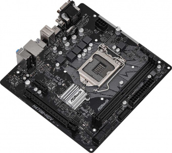 Материнская плата Asrock H470M-HDV Soc-1200 Intel H470 2xDDR4 mATX AC`97 8ch(7.1) GbLAN+VGA+DVI+HDMI от магазина РЭССИ