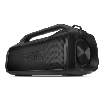 Колонка порт. Sven PS-390 черный 50W 2.0 BT/3.5Jack/USB 10м 3600mAh (SV-021306) от магазина РЭССИ