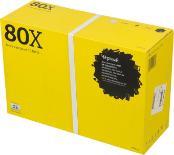 Картридж лазерный T2 CF280X TC-H80X CF280X черный (6900стр.) для HP LJ Pro 400 M401/425 от магазина РЭССИ