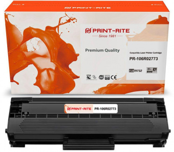 Картридж лазерный Print-Rite TFXAJABPU1J PR-106R02773 106R02773 черный (1500стр.) для Xerox Phaser 3020/3020BI от магазина РЭССИ