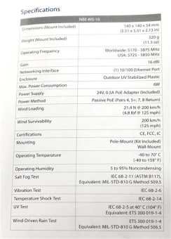 Ubiquiti NanoBeam M5 16 dbi антенна параболическая активная от магазина РЭССИ