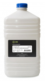 Тонер Cactus CS-THP9-1000 черный флакон 1000гр. для принтера HP LJ P4015/P3015/M525/M601/M604/M402/P2055/M401 от магазина РЭССИ