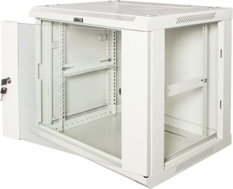 Шкаф коммутационный Lanmaster PRO (TWT-CBWPG-4U-6X4-GY) настенный 4U 600x450мм пер.дв.стекл 60кг серый 350мм 18.9кг 279мм IP20 металл от магазина РЭССИ