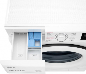 Стиральная машина LG F2V3GS3W класс: A загр.фронтальная макс.:8.5кг белый от магазина РЭССИ