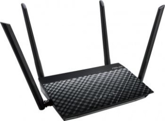 Роутер беспроводной Asus RT-N19 N600 10/100BASE-TX черный от магазина РЭССИ