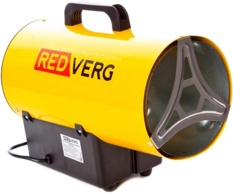 Тепловая пушка газовая RedVerg RD-GH12 1200Вт желтый/черный от магазина РЭССИ