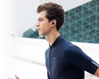 Гарнитура вкладыши Haylou T16 черный беспроводные bluetooth в ушной раковине от магазина РЭССИ