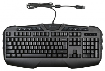 Клавиатура Оклик 777G PSYCHO черный USB Multimedia for gamer LED (подставка для запястий) от магазина РЭССИ