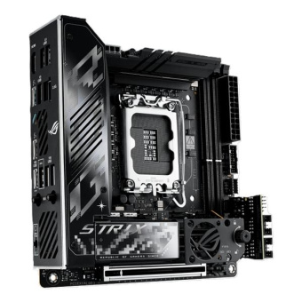 Материнская плата Asus ROG STRIX Z890-I GAMING WIFI Soc-1851 Intel Z890 2xDDR5 mini-ITX AC`97 8ch(7.1) 2.5Gg RAID+HDMI от магазина РЭССИ