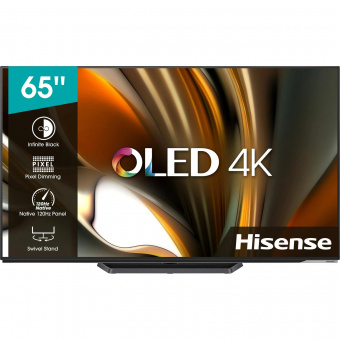 Телевизор QLED Hisense 65" 65A85H черный 4K Ultra HD 120Hz DVB-T DVB-T2 DVB-C DVB-S DVB-S2 USB WiFi Smart TV (RUS) от магазина РЭССИ