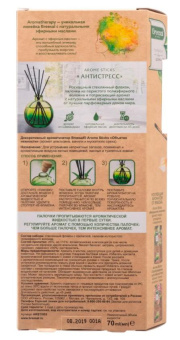 Декоративный ароматизатор Breesal Arome Sticks Антистресс ARST/003 от магазина РЭССИ