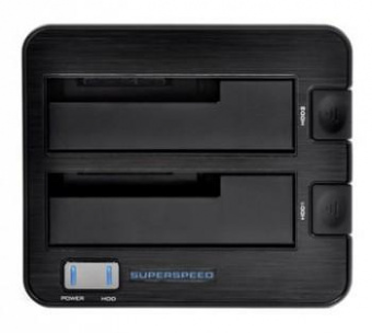 Док-станция для HDD Thermaltake BlacX Duet 5G ST0022E SATA USB3.0 пластик черный 2 от магазина РЭССИ