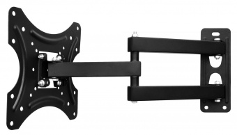 Кронштейн для телевизора Buro FL2 черный 15"-29" макс.12кг настенный поворотно-выдвижной и наклонный от магазина РЭССИ
