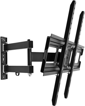 Кронштейн для телевизора Buro MF2 черный 32"-70" макс.35кг настенный поворотно-выдвижной и наклонный от магазина РЭССИ