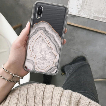 Чехол (клип-кейс) Gresso для Samsung Galaxy A02 Air прозрачный/белый (GR17AAAE9174) от магазина РЭССИ